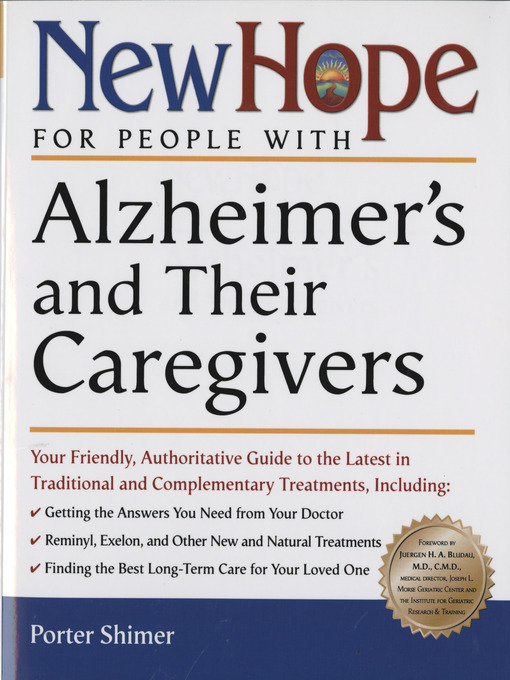 Title details for New Hope for People with Alzheimer's and Their Caregivers by Porter Shimer - Available